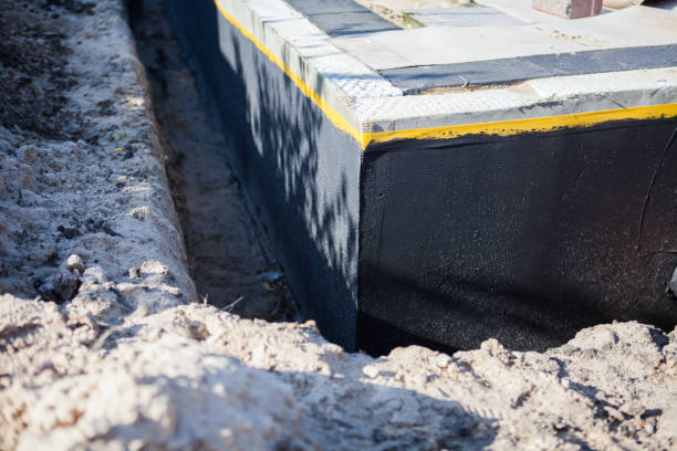 Residential Foundation Crack Repair installation at a Goodrich, MI home by SJ Waterproofing Pros